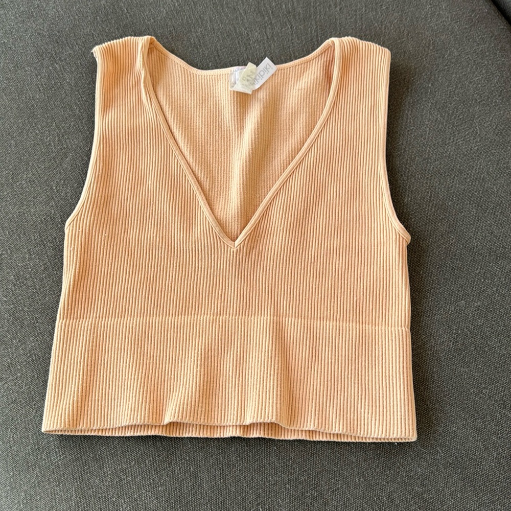 Nikibiki Tank Pale Orange OSFM